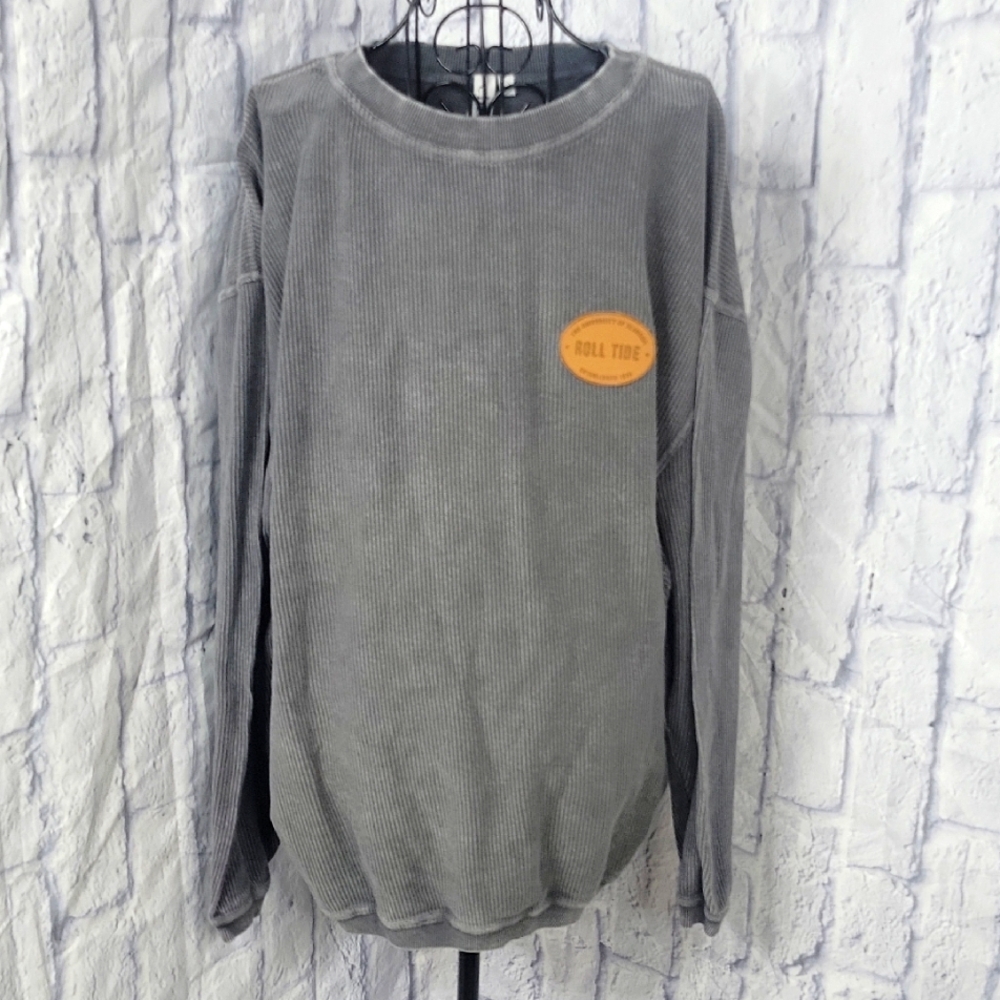 CHICKA-D Gray Cozy Hoodie Sweatshirt